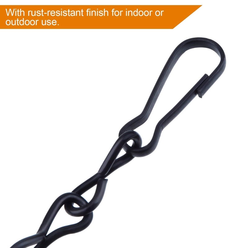 Onwon 4 Pack 9.5 Inch Hanging Chain for Bird Feeders, Planters, Suet Baskets, Fixtures, Lanterns, Ornaments and More - Image 4